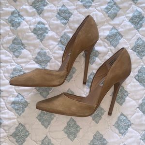 Varcityy Steve Madden d'Orsay heels, Sand, sz 6.5